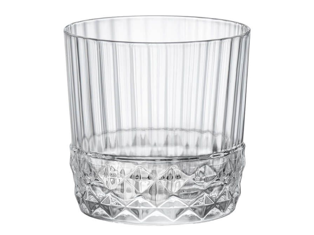Bormioli Rocco Cocktailglas / Whiskey Glas / Vandglas America 20's - 380 ml - 6 styk