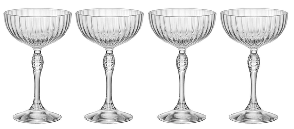 Bormioli Rocco Cocktailglas America 20's - 220 ml - 4 stk.