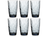 Bormioli Rocco Longdrinkglazen Diamond - Blå - 470 ml - 6 styk