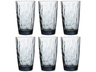 Bormioli Rocco Longdrinkglazen Diamond - Blå - 470 ml - 6 styk