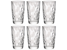 Bormioli Rocco Longdrinkglazen Diamond - Transparent - 470 ml - 6 stk.