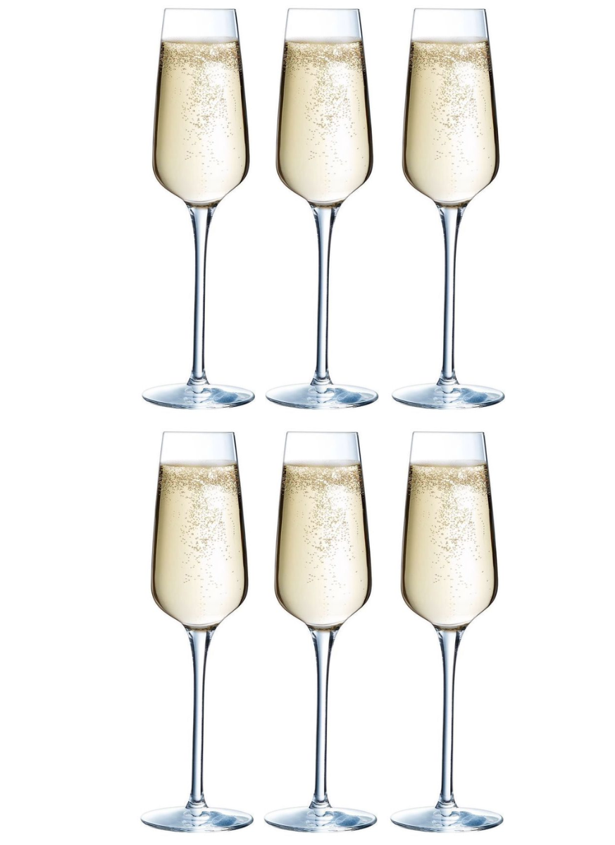 Chef & Sommelier Champagneglas - Flutes - Sublym Flute - 210 ml - 6 styk