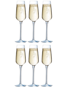Chef & Sommelier Champagneglas - Flutes - Sublym Flute - 210 ml - 6 styk