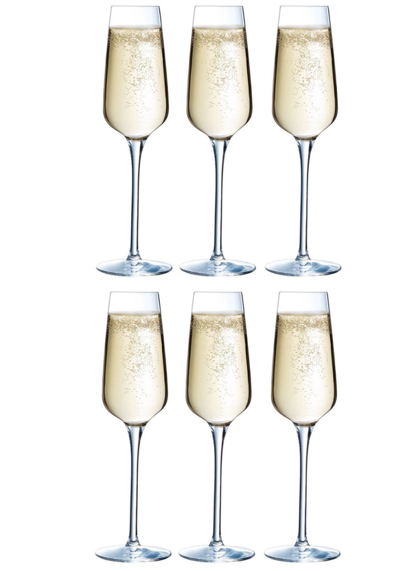 Chef & Sommelier Champagneglas - Flutes - Sublym Flute - 210 ml - 6 styk