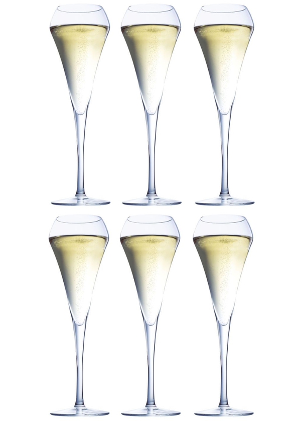 Chef & Sommelier Champagneglas - Flutes - Open Up - 200 ml - 6 styk