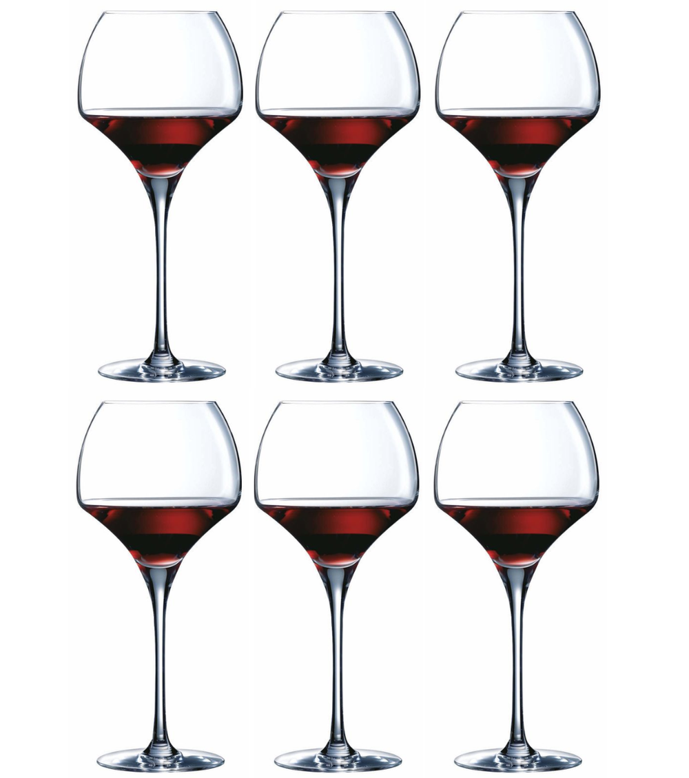 Chef & Sommelier Røde Vinglas Open Up - 550 ml - 6 stk.