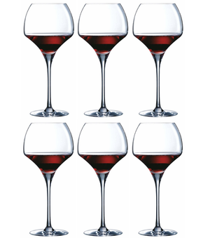 Chef & Sommelier Røde Vinglas Open Up - 550 ml - 6 stk.