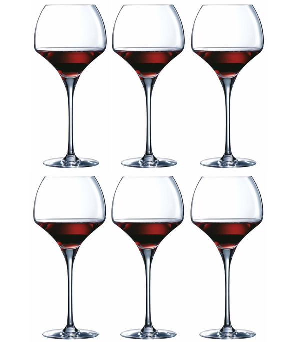 Chef & Sommelier Røde Vinglas Open Up - 550 ml - 6 stk.