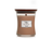 WoodWick Geurkaars Medium Cashmere - 11 cm / ø 10 cm - Geurkaars i Glas - Houten Lont