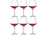 Chef & Sommelier Røde Vinglas Open Up - 320 ml - 6 stk.