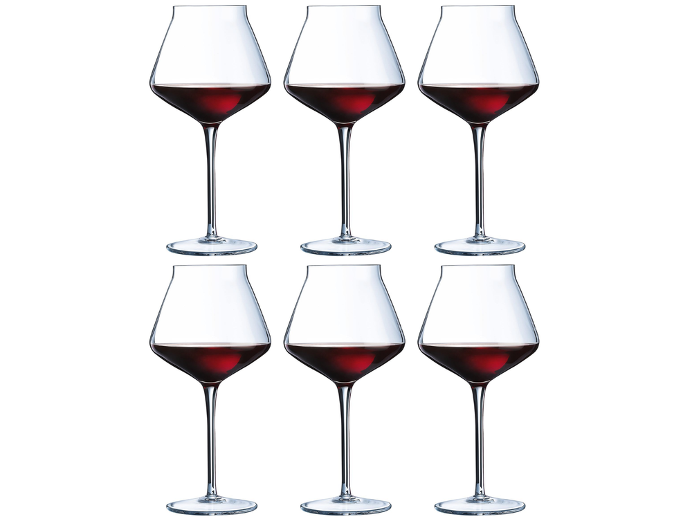 Chef & Sommelier Røde Vinglas Reveal Up - 550 ml - 6 stk.