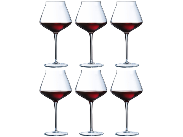 Chef & Sommelier Røde Vinglas Reveal Up - 550 ml - 6 stk.