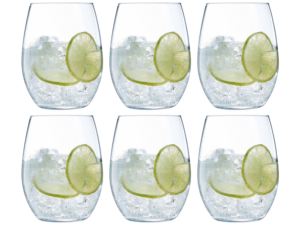 Chef & Sommelier Vandglas Primary - 440 ml - 6 stk.