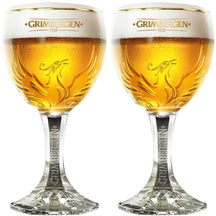 Grimbergen Bierglazen op Voet - 330 ml - 2 stuks