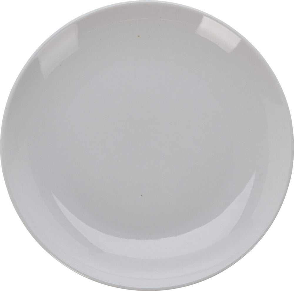 Cookinglife Dinerbord Porselein Ø 27 cm - 4 Stuks - Strak Modern Bord Hvid