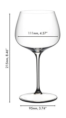 Riedel Witte Wijnglas / Gin Tonic Glas Grape@Riedel - Chardonnay / Gin Tonic - 650 ml - 2 Styk