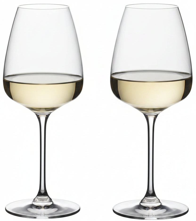 Riedel Witte Wijnglazen Grape@Riedel - Hvidvin / Rosé / Champagne / Spritz - 550 ml - 2 Stykker