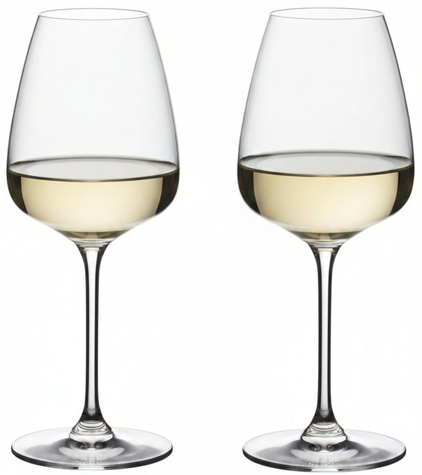 Riedel Witte Wijnglazen Grape@Riedel - Hvidvin / Rosé / Champagne / Spritz - 550 ml - 2 Stykker