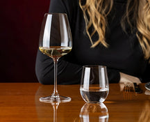 Riedel Witte Wijnglazen Grape@Riedel - Hvidvin / Rosé / Champagne / Spritz - 550 ml - 2 Stykker