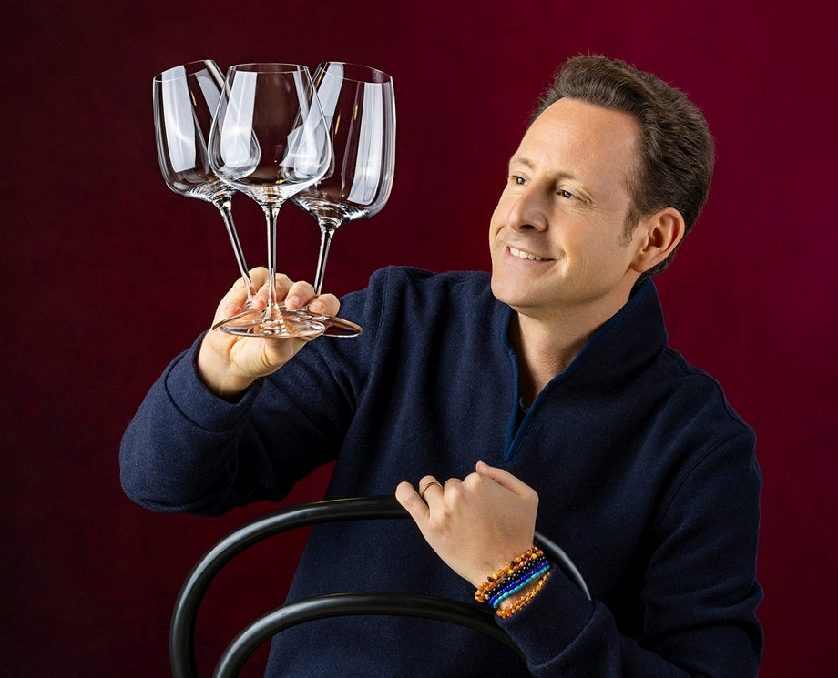 Riedel Witte Wijnglazen Grape@Riedel - Hvidvin / Rosé / Champagne / Spritz - 550 ml - 2 Stykker