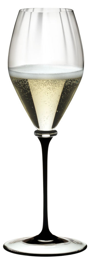 Riedel Champagneglas Fatto A Mano Performance - Sort Stilk - 375 m