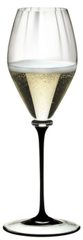 Riedel Champagneglas Fatto A Mano Performance - Sort Stilk - 375 m