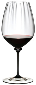 Riedel Rødvinsglas Fatto A Mano Performance - Pinot Noir - Sort Stilk - 830 ml