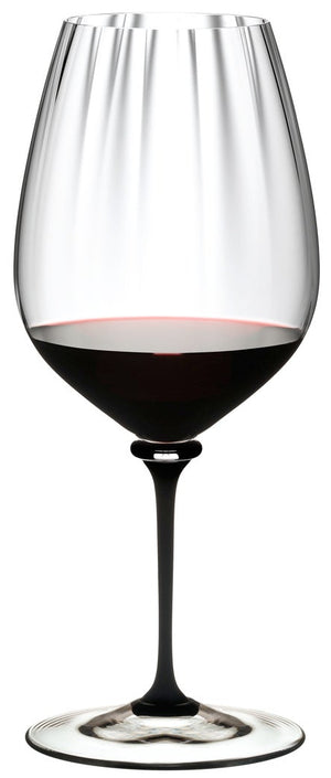 Riedel Rødvinsglas Fatto A Mano Performance - Pinot Noir - Sort Stilk - 830 ml
