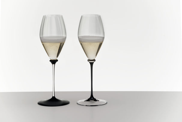 Riedel Champagneglas Fatto A Mano Performance - Sort Stilk - 375 m