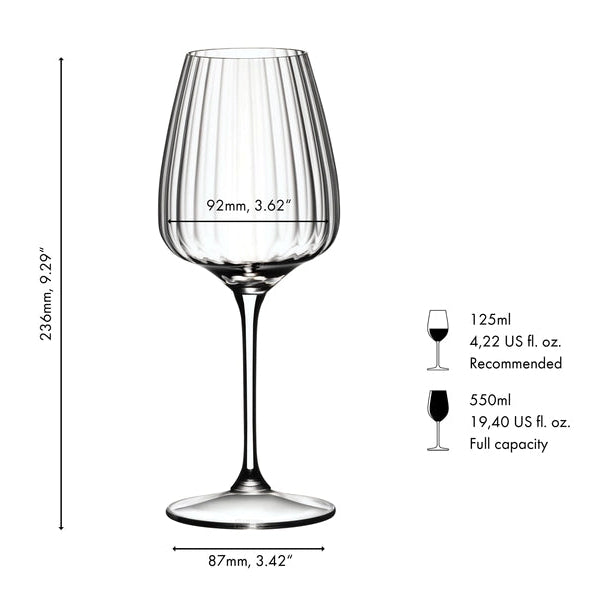 Riedel Cocktailglas / Spritz Glas - Mixing Set Spritz - 550 ml - 4 Styk