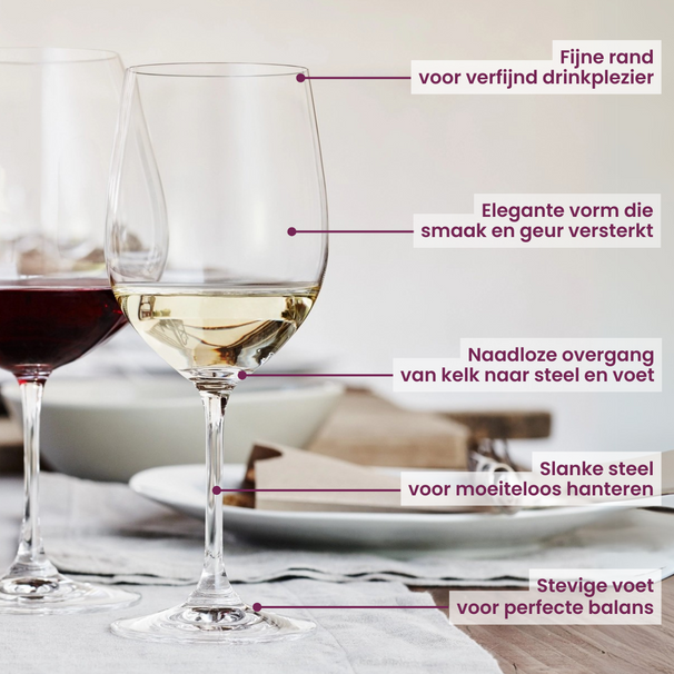 Riedel Rode Wijnglazen Vinum - Syrah / Shiraz - 700 ml - 2 stuks