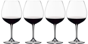 Riedel Røde Vinglas Vivant - Pinot Noir - 700 ml - 4 Stykker