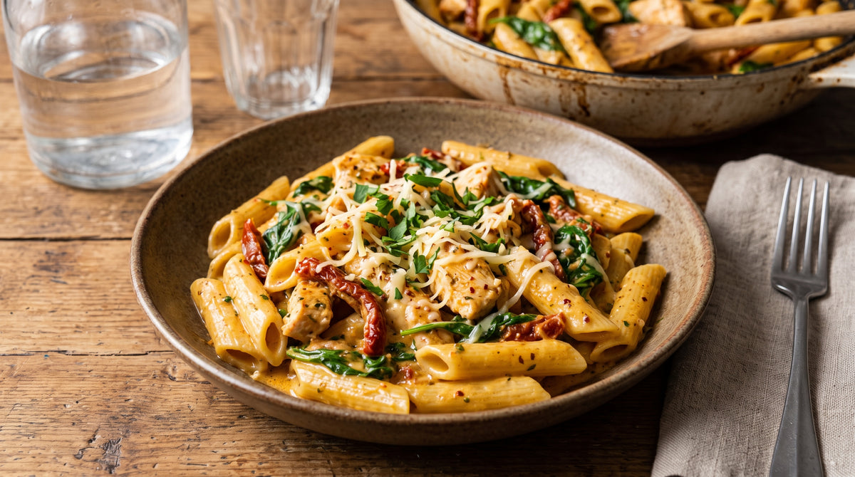 Budgetvenlig pasta der får alle ved bordet til at tie stille