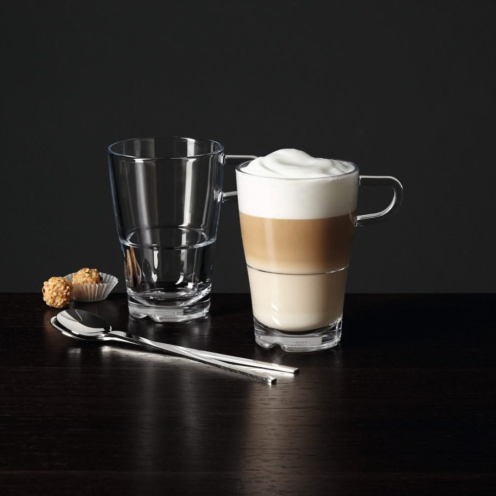 Leonardo Latte Macchiato Glas Senso - Stapelbar - 350 ml - 6 stk.