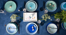 Cookinglife Pastaborden Delice Blauw ø 23 cm - 6 stuks