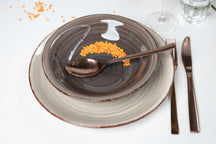 Cookinglife Dinerborden Delice Grå ø 26,5 cm - 6 styk