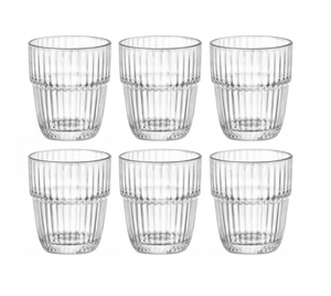 Bormioli Rocco Vandglas Stapelbar - Barshine - 210 ml - 6 stk.