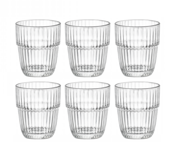 Bormioli Rocco Vandglas Stapelbar - Barshine - 210 ml - 6 stk.