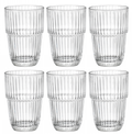 Bormioli Rocco Longdrinkglas Stapelbar - Vandglas - Barshine - 380 ml - 6 stk.