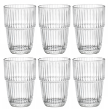 Bormioli Rocco Longdrinkglas Stapelbar - Vandglas - Barshine - 380 ml - 6 stk.