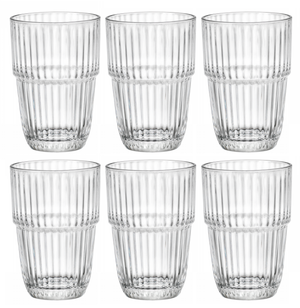 Bormioli Rocco Longdrinkglas Stapelbar - Vandglas - Barshine - 380 ml - 6 stk.