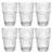 Bormioli Rocco Longdrinkglas Stapelbar - Vandglas - Barshine - 380 ml - 6 stk.