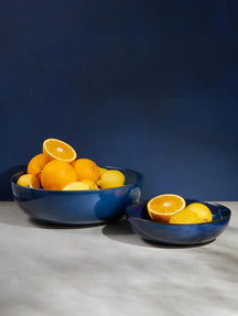ASA Selection Dybe Tallerkener / Pastatallerkener Saisons Midnight Blue ø 21 cm - 4 Styk