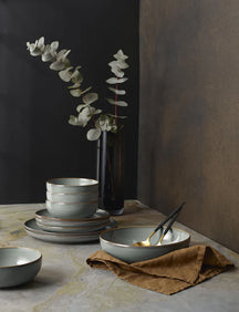 ASA Selection Morgenmadstallerkener / Desserttallerkener Saisons Eucalyptus ø 21 cm - 4 Stykker