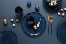 ASA Selection Dybe Tallerkener / Pastatallerkener Saisons Midnight Blue ø 21 cm - 4 Styk