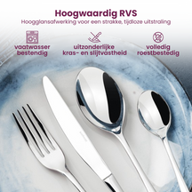 Sambonet Bestekset Flat - RVS - 24 delig / 6 personer