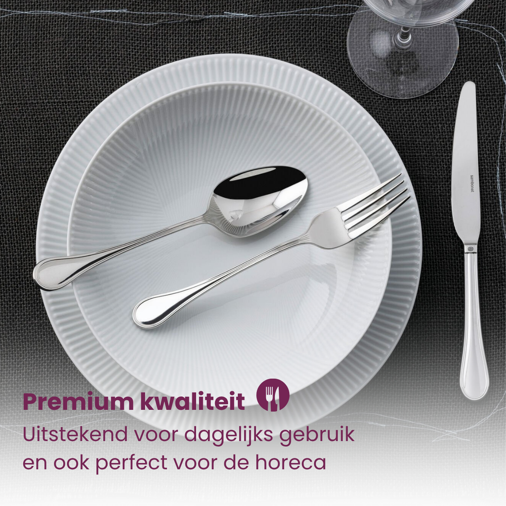 Sambonet Bestekset Royal - RVS - 36 delig / 6 personer