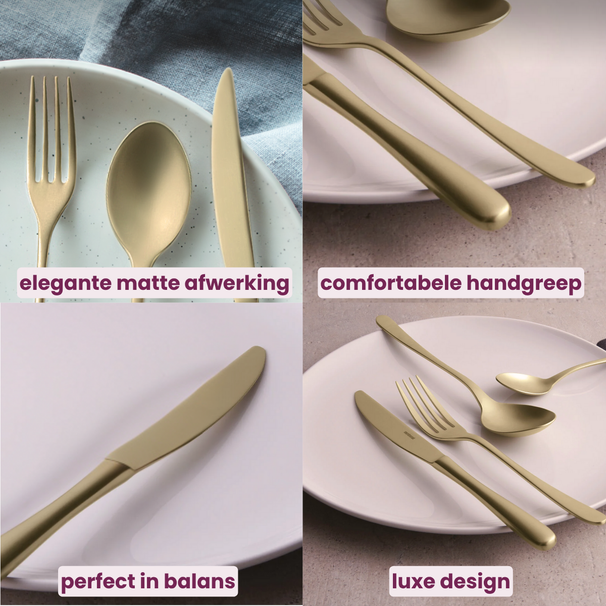 Sambonet Bestikset Taste - Antique Champagne - 24 dele / 6 personer