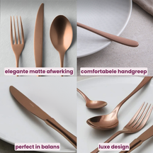 Sambonet Bestekset Taste - Vintage Koper - 36 delig / 6 personer