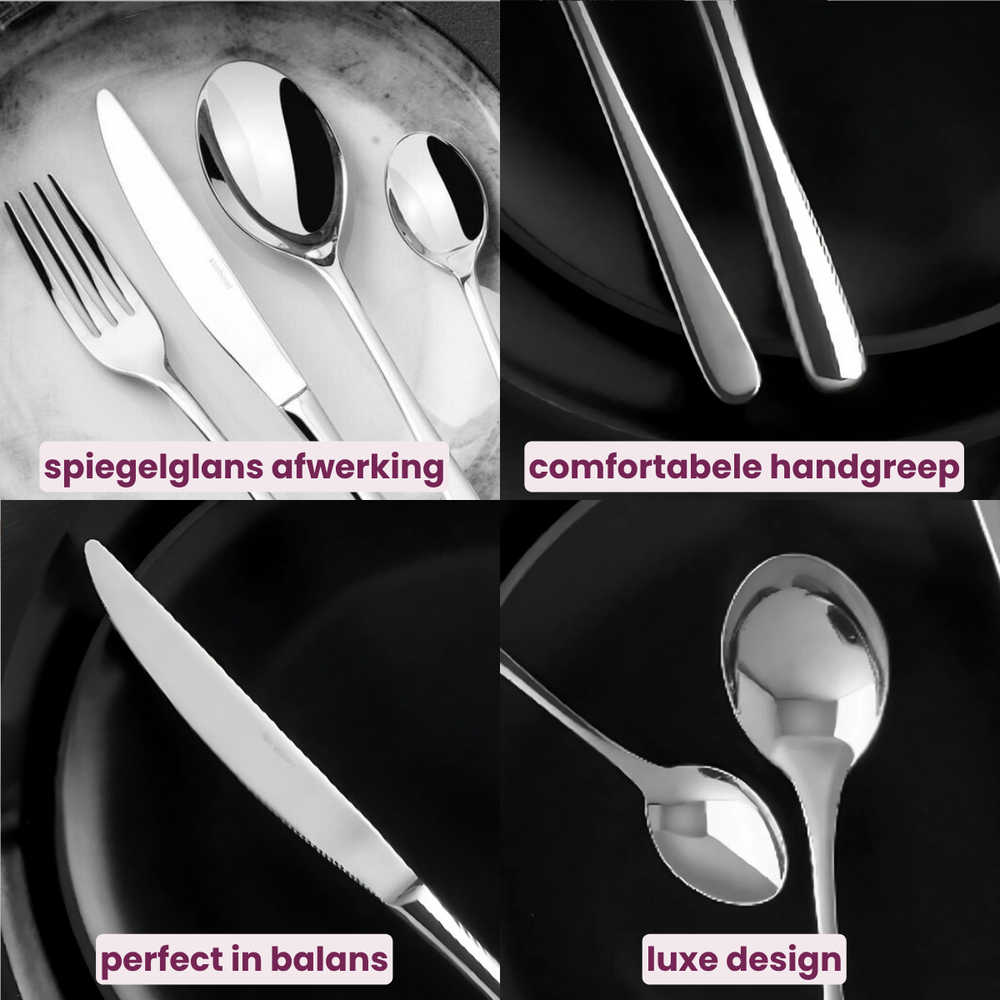 Sambonet Bestik Sæt Taste - Kobber - 24 dele / 6 personer